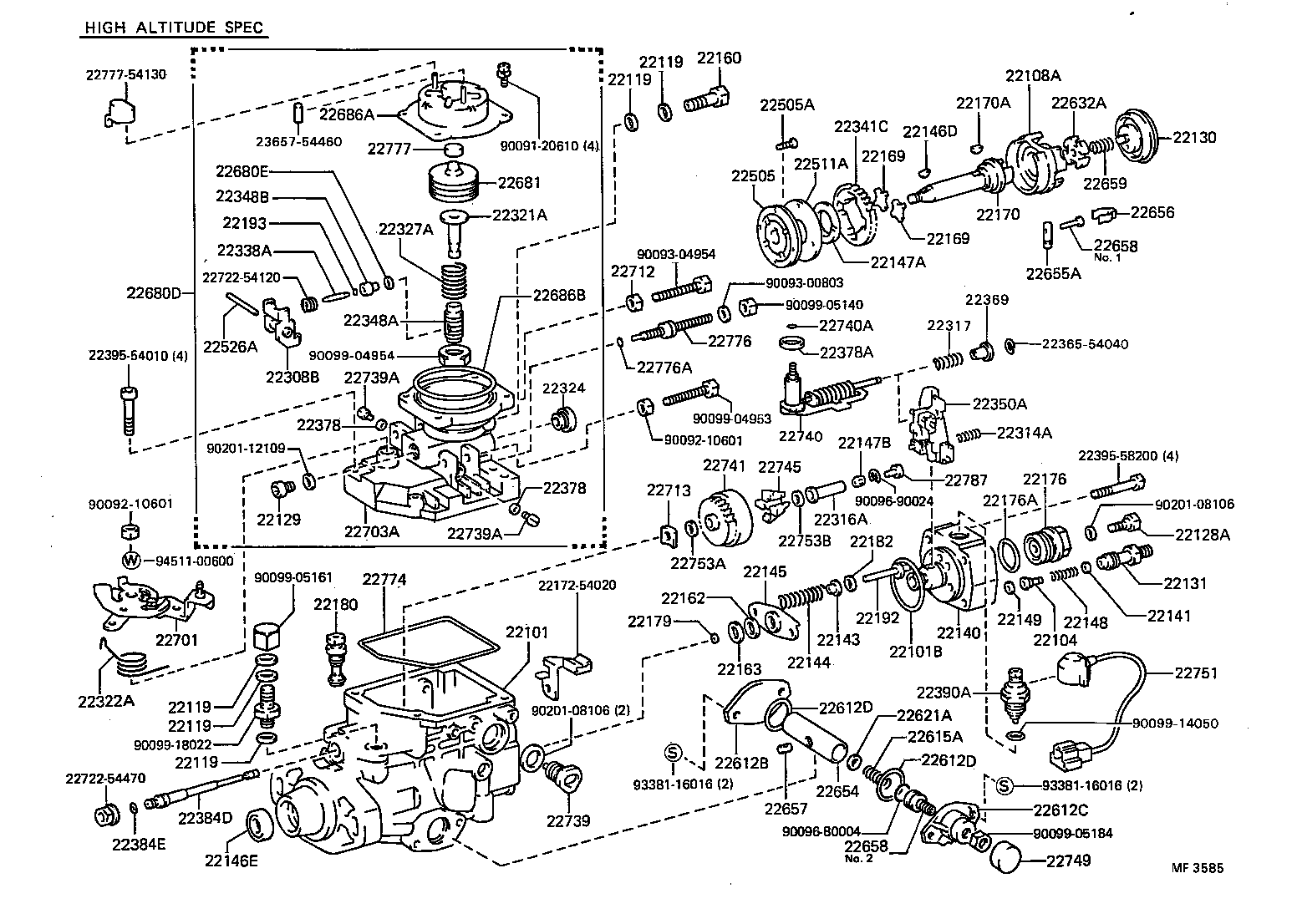 22101-54080 HOUSING SUB-ASSY, INJECTION PUMP product image