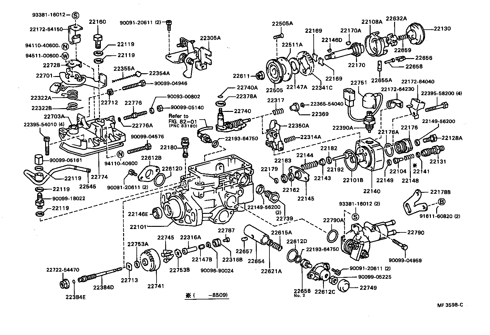 22108-54010 RING SUB-ASSY, ROLLER product image