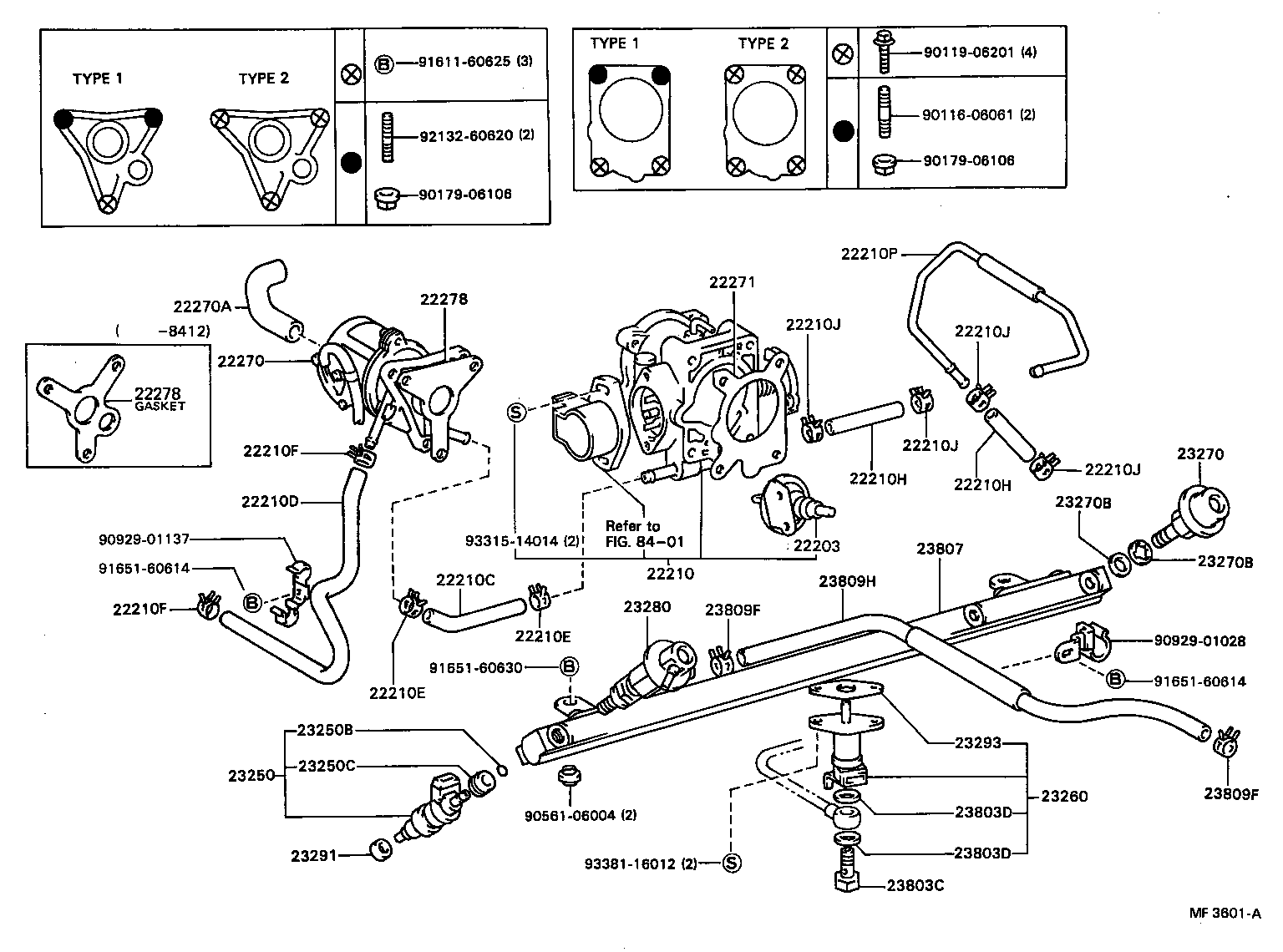 22210-70190 BODY ASSY, THROTTLE product image