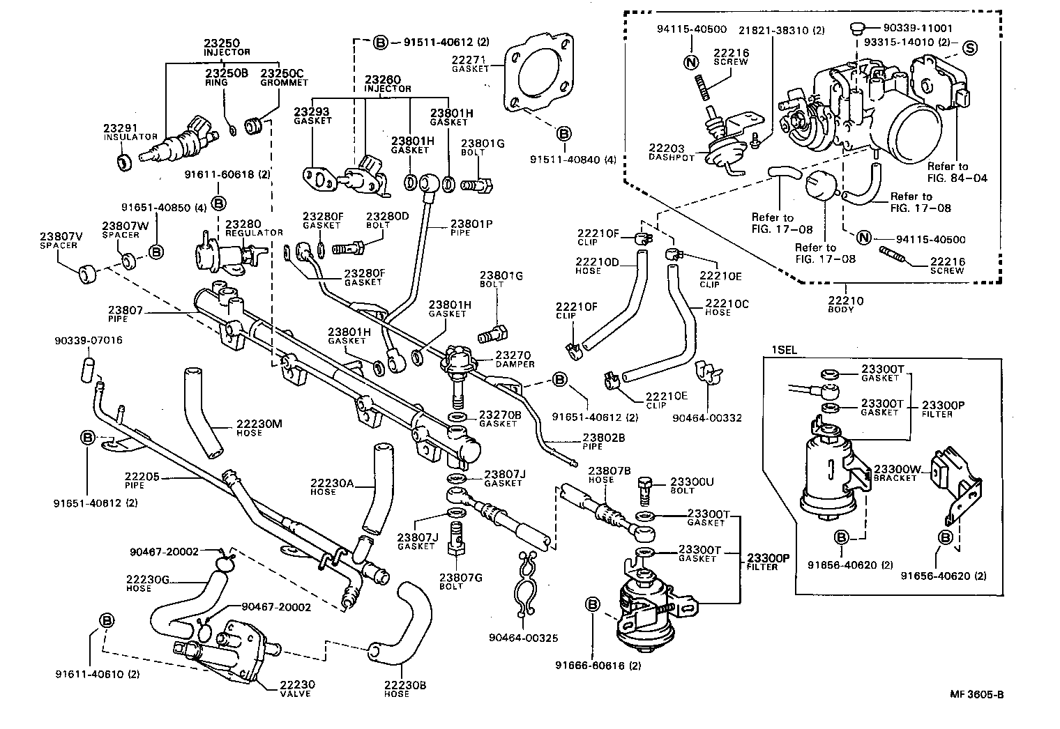 23091-74010 TUBE SUB-ASSY, FUEL PUMP product image