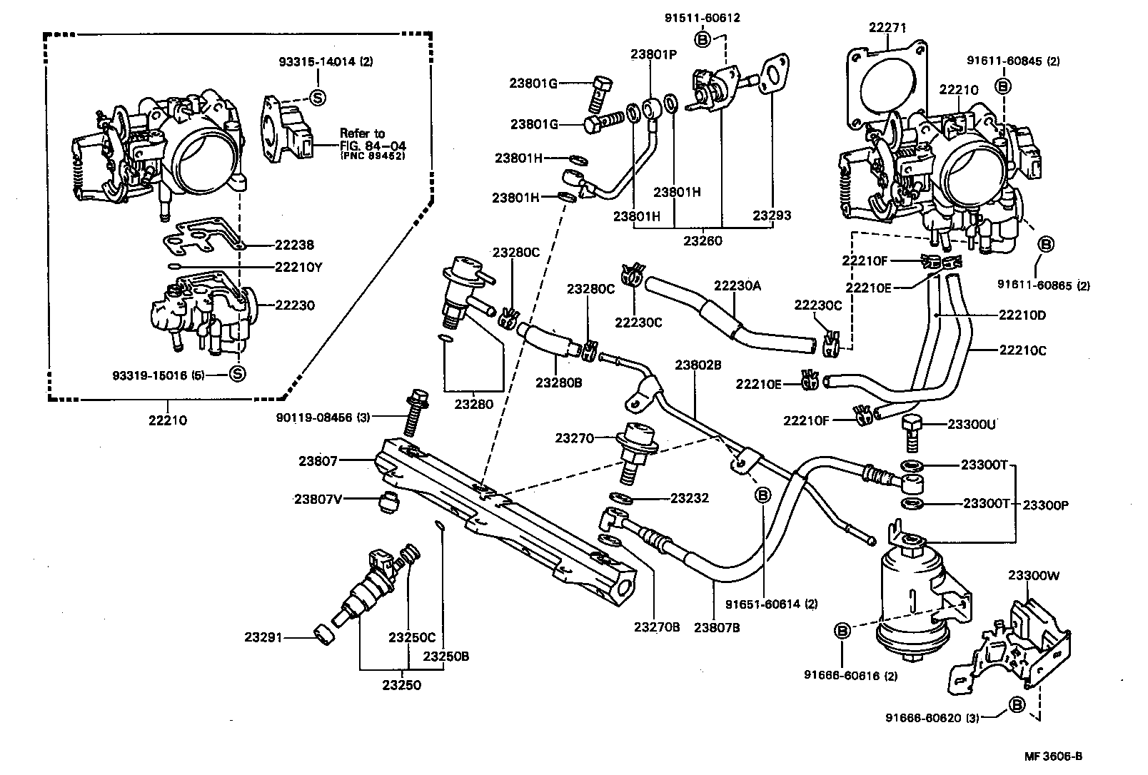 23271-63060 HOSE, FUEL DELIVERY PIPE product image