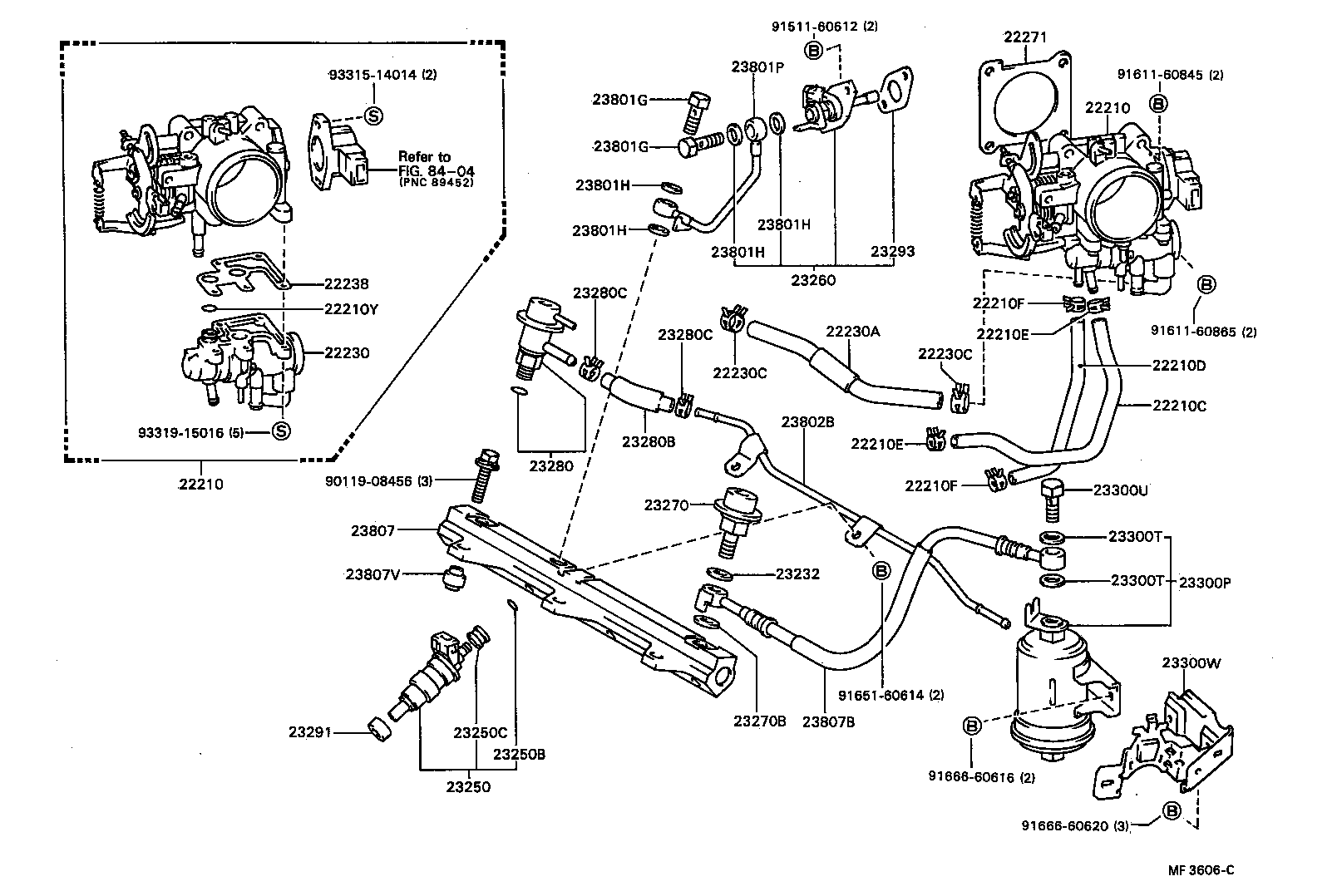 23209-63010 INJECTOR ASSY, FUEL product image