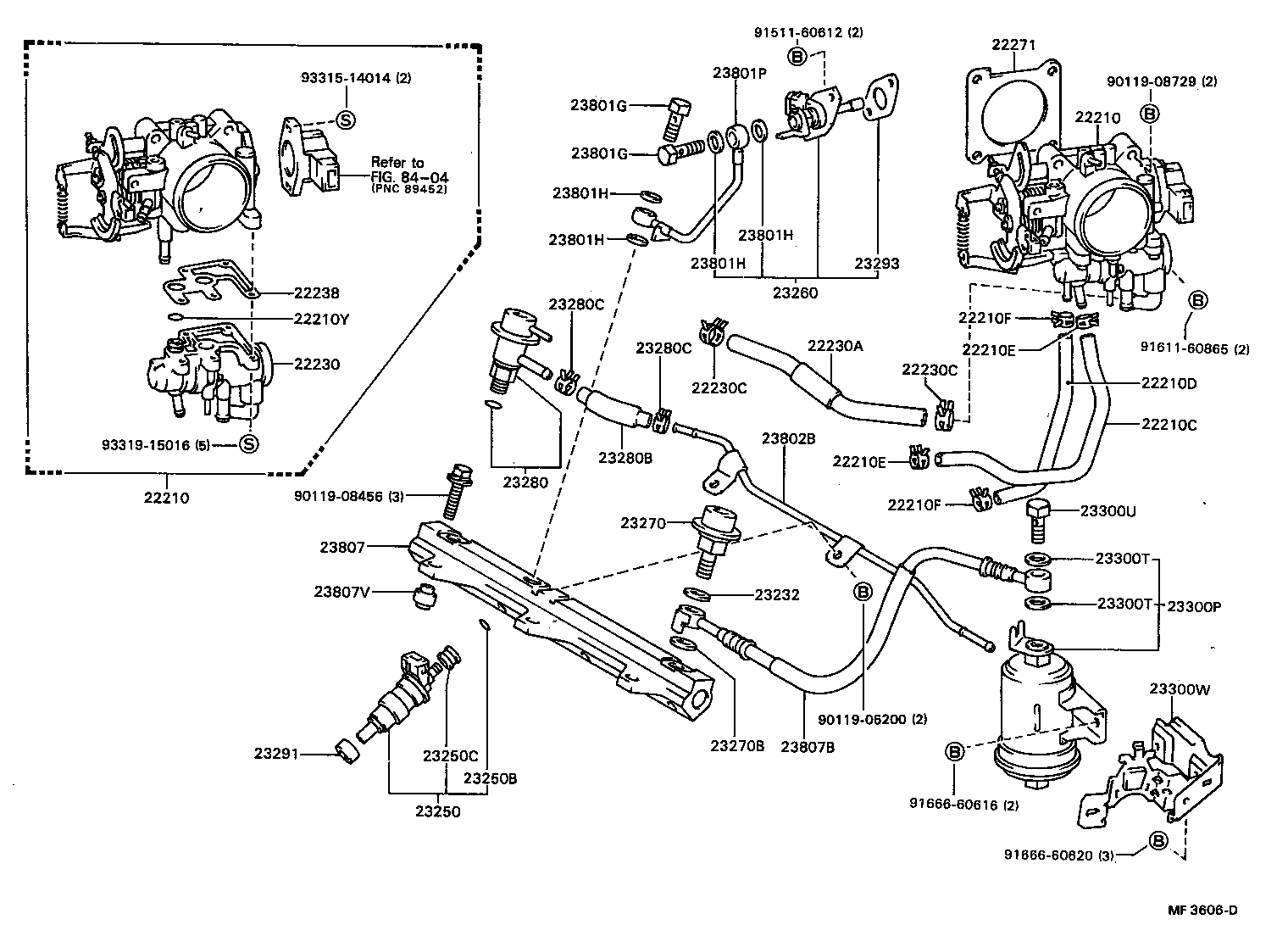 22210-74201 BODY ASSY, THROTTLE product image