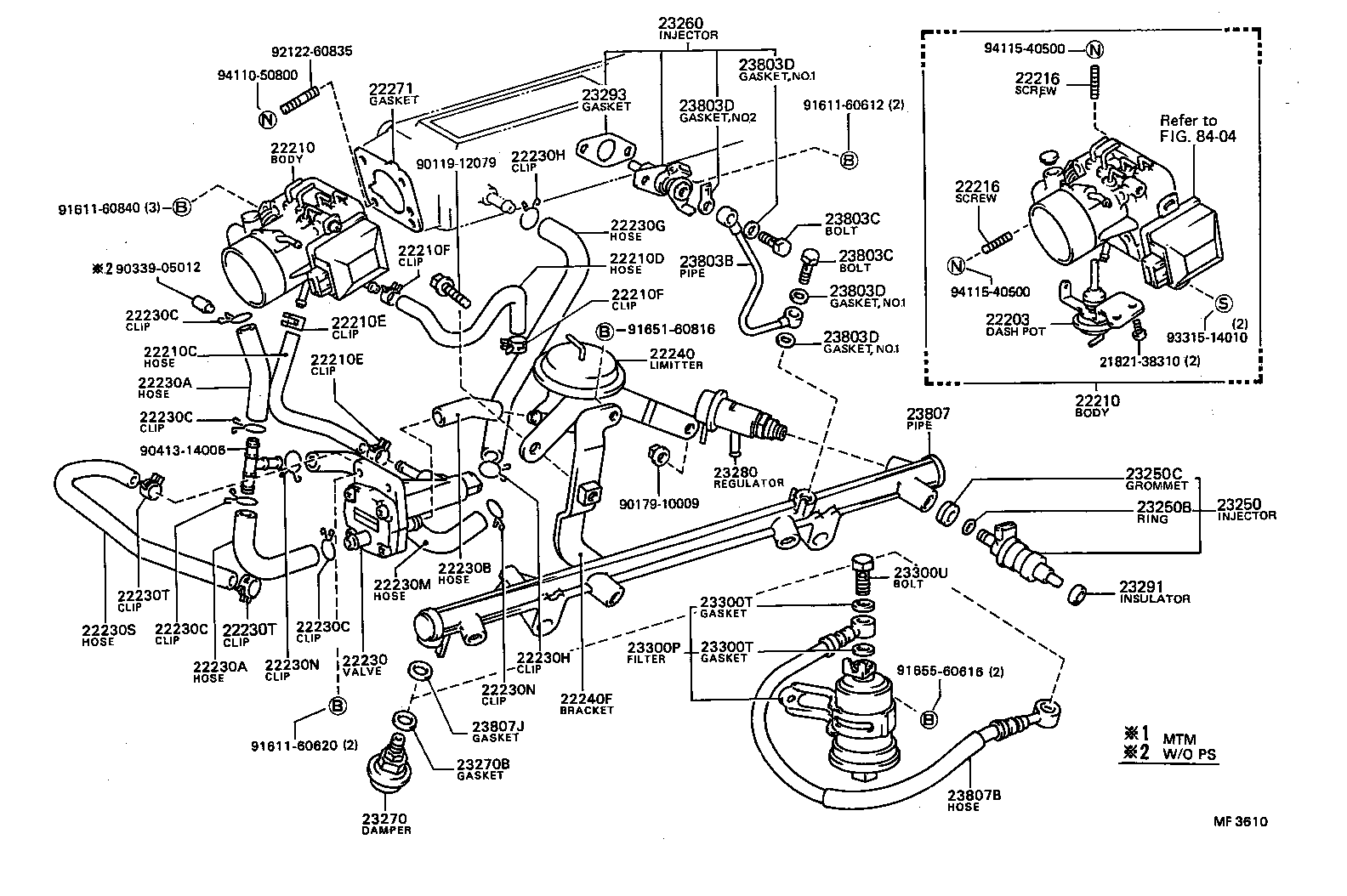 22210-35130 BODY ASSY, THROTTLE product image