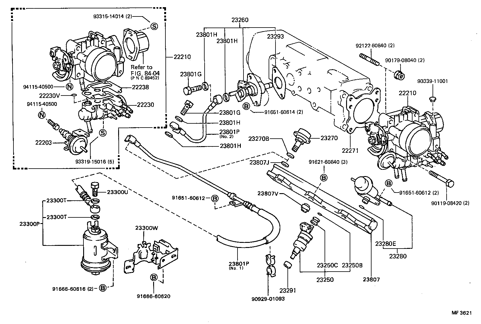 22210-74300 BODY ASSY, THROTTLE product image