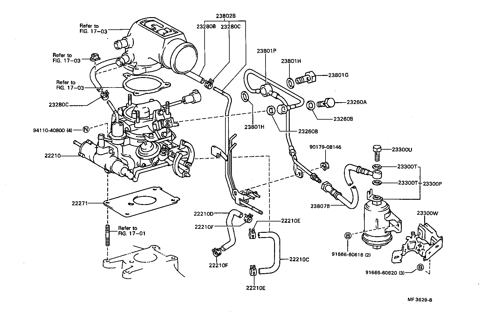 22210-74201 BODY ASSY, THROTTLE product image