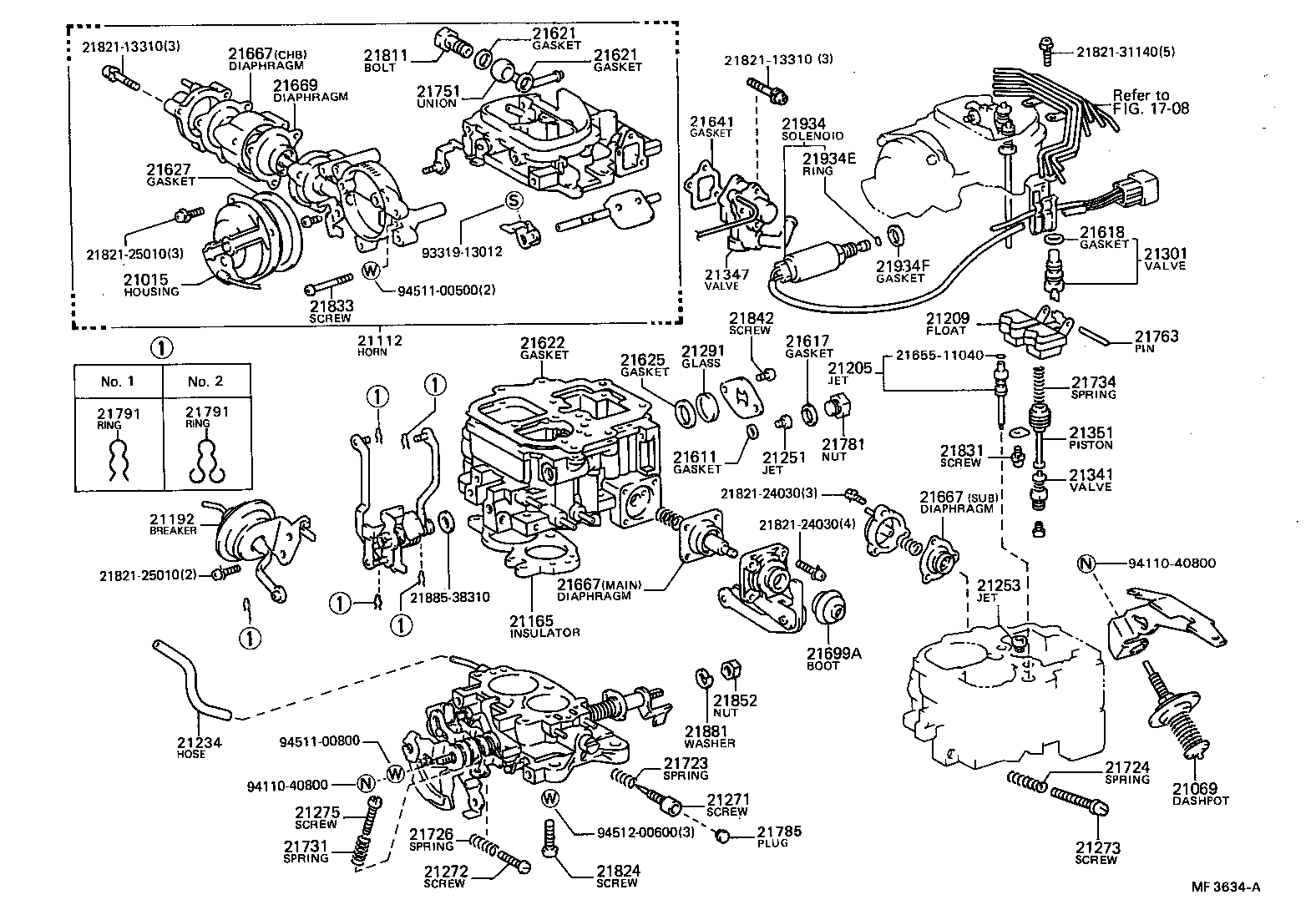 21271-35010 SCREW, IDLE ADJUSTING product image
