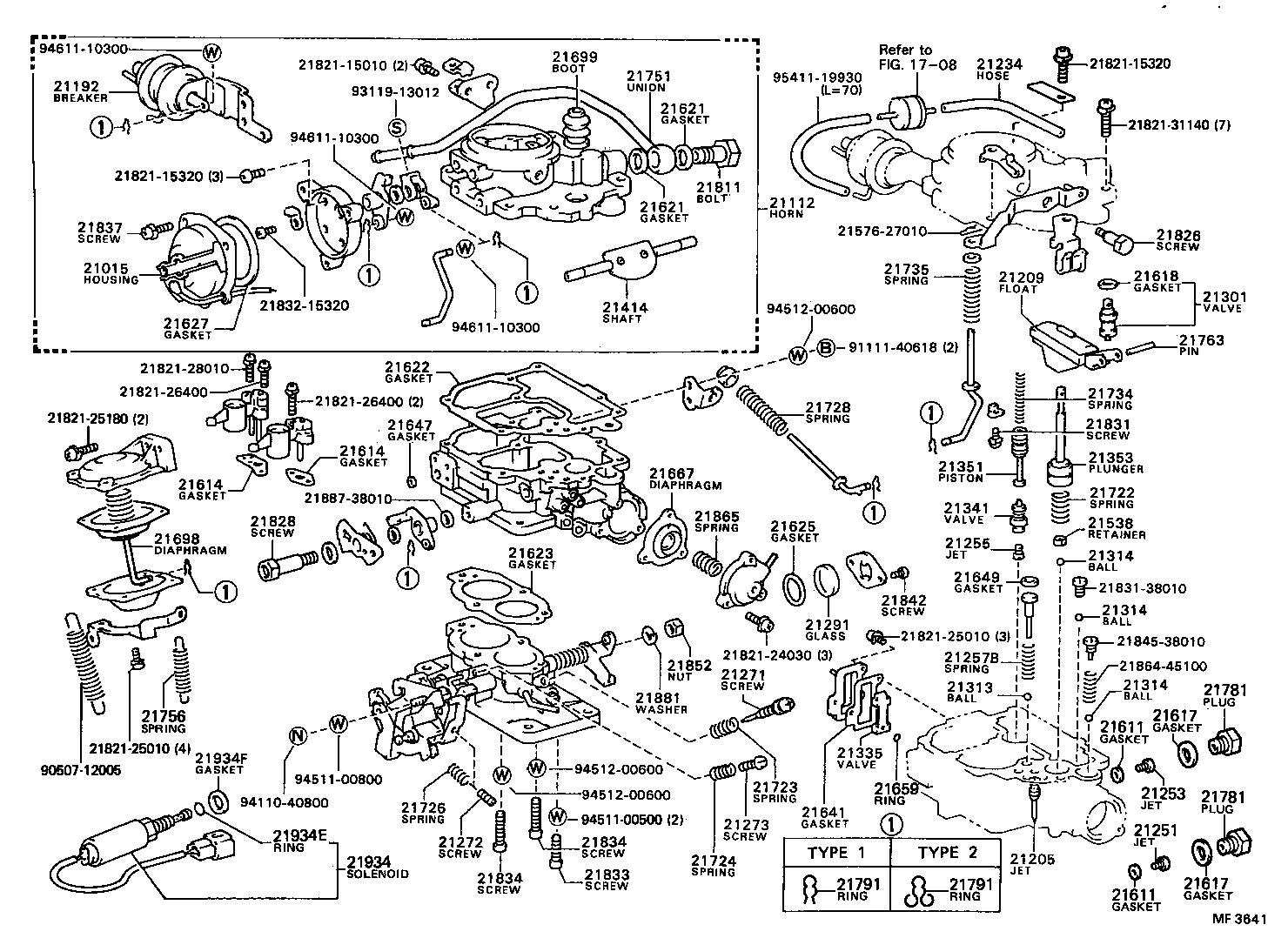 21061-13050 VALVE SUB-ASSY, THERMOSTATIC product image