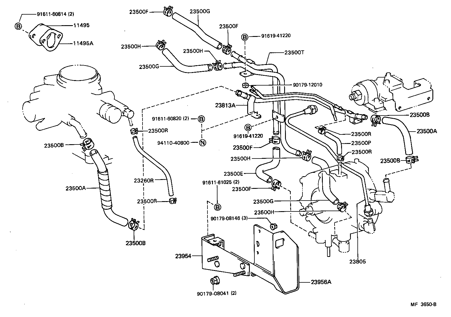 23954-73020 BRACKET, LPG REGULATOR product image