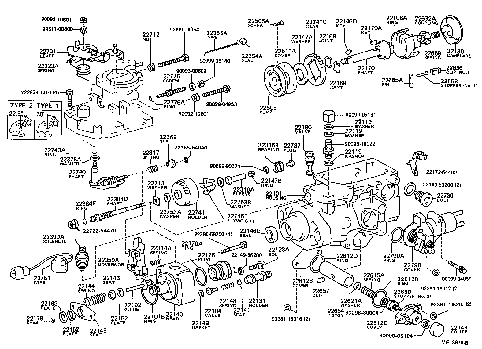 22178-54411 BRACKET(FOR INJECTION PUMP ASSY) product image