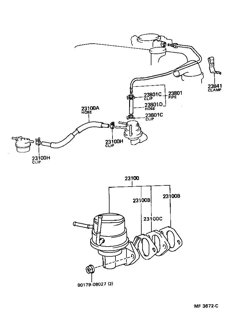 23271-13030 HOSE, FUEL product image