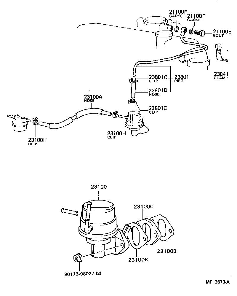 23271-13030 HOSE, FUEL product image