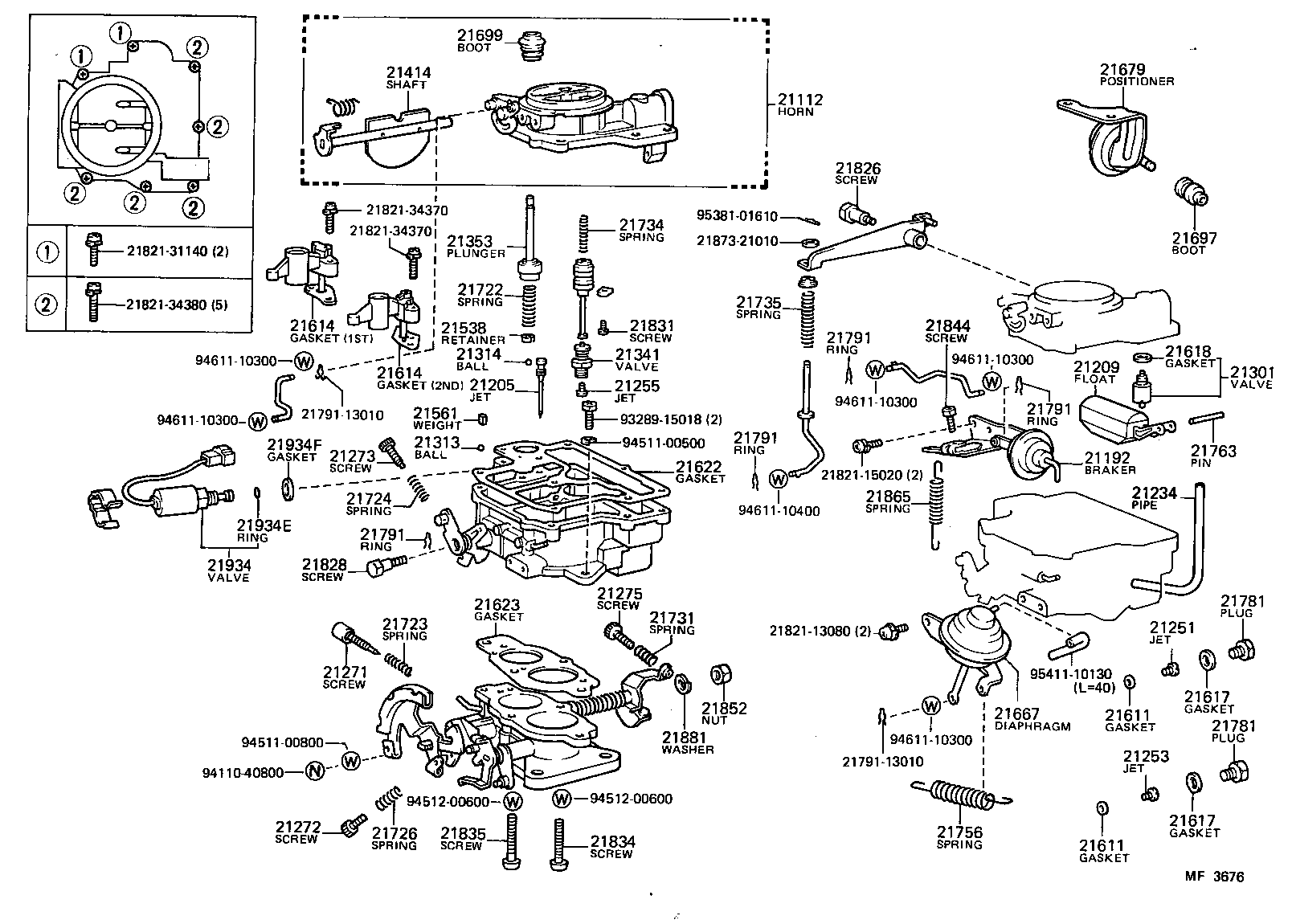 21054-13570 SHAFT, CHOKE product image