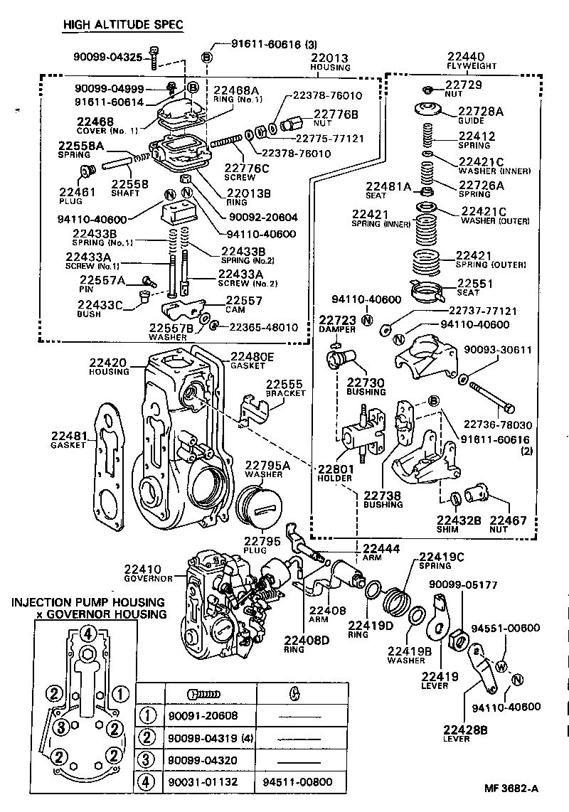 22801-78030 HOLDER SUB-ASSY, FLYWEIGHT product image