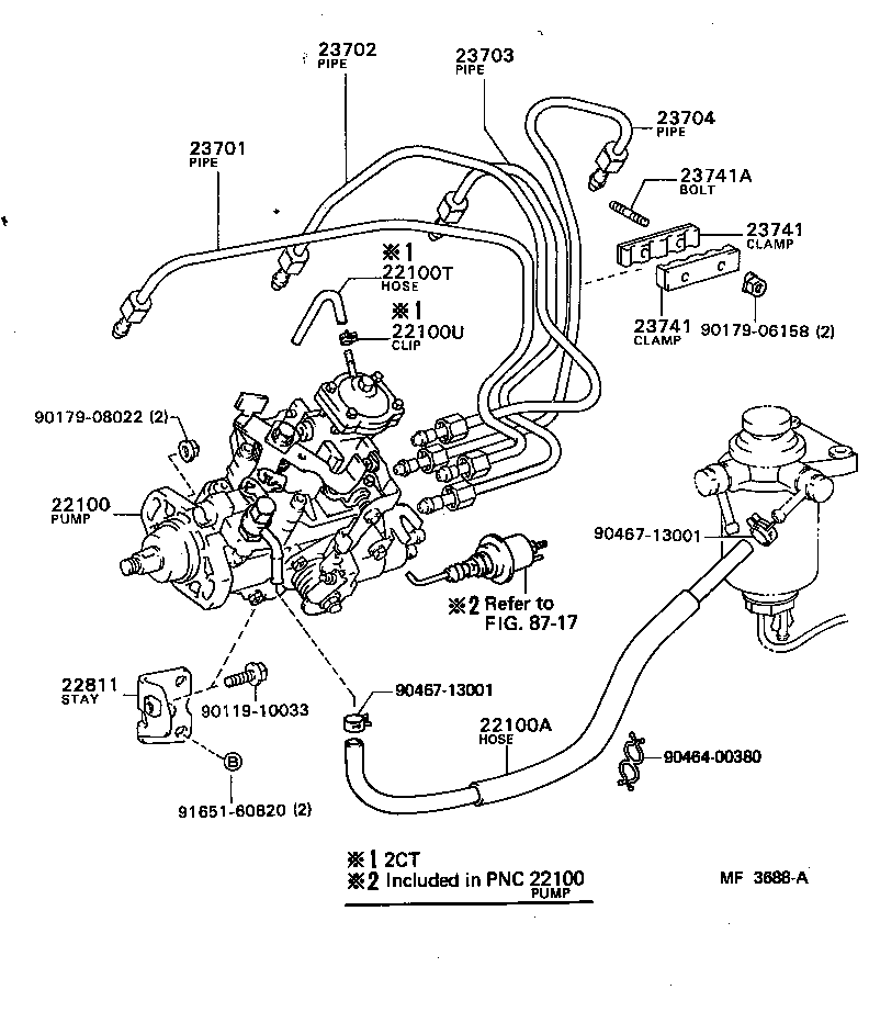 22100-6A040 PUMP ASSY, INJECTION OR SUPPLY product image