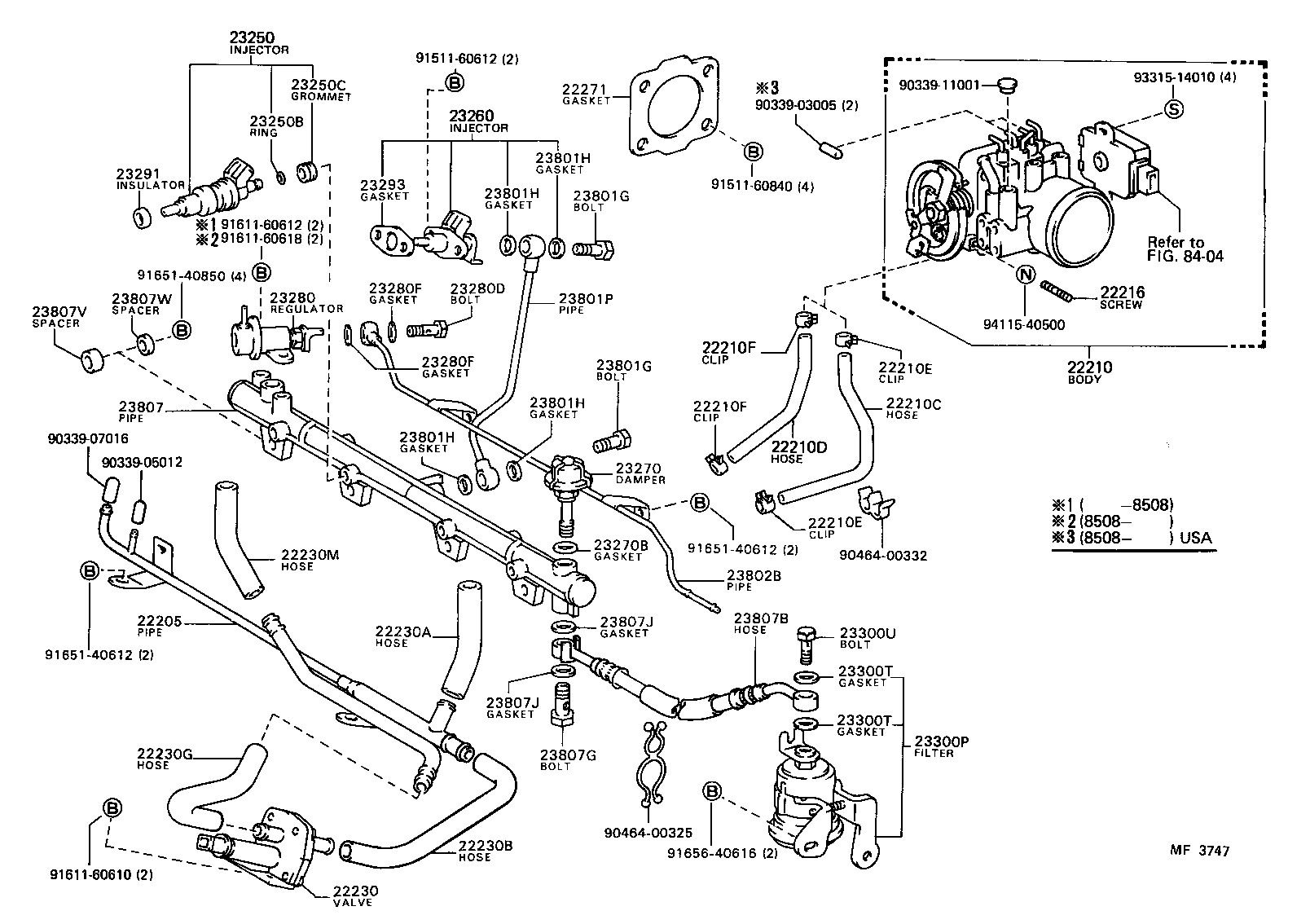 22210-74061 BODY ASSY, THROTTLE product image