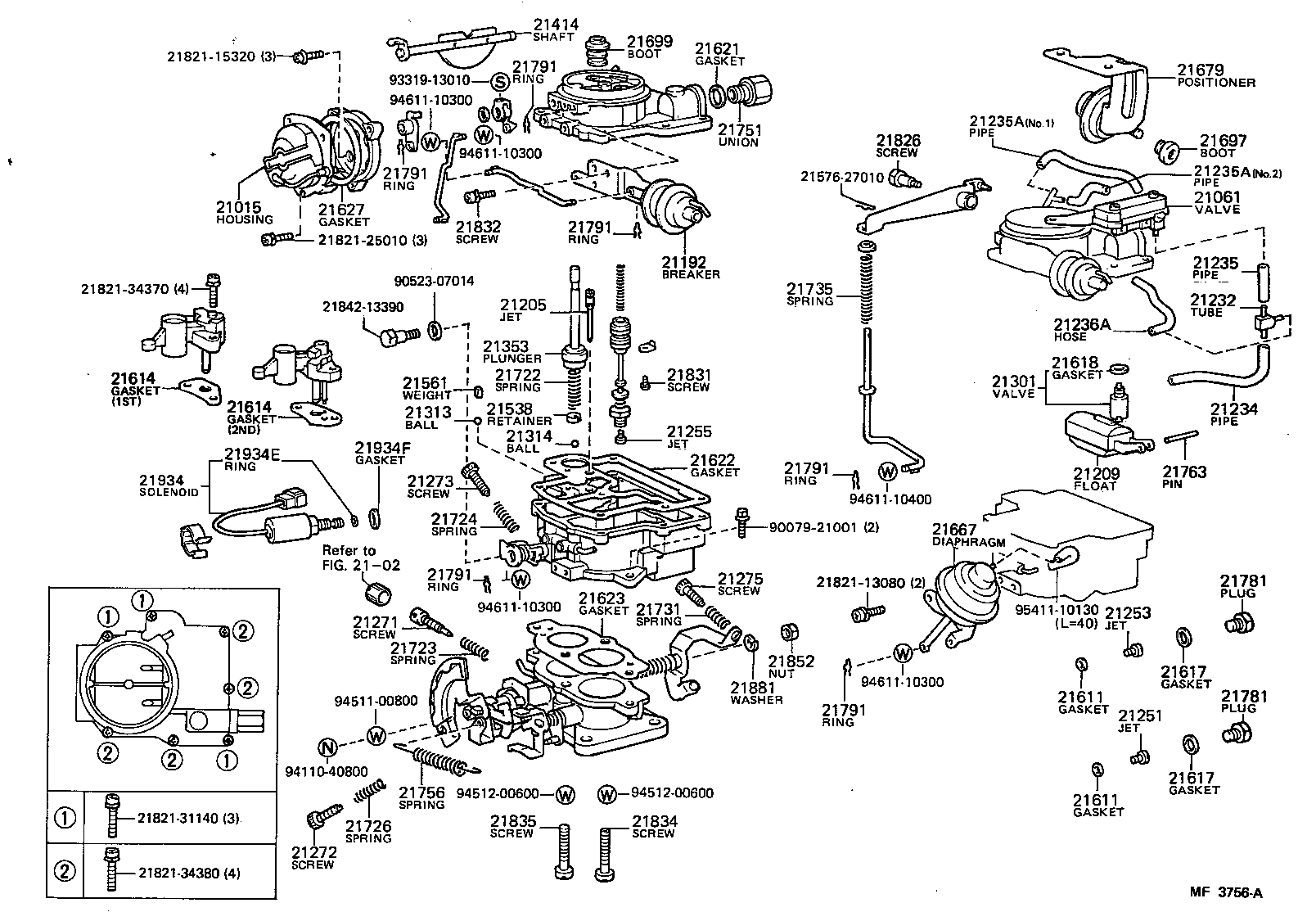 21015-13530 HOUSING SUB-ASSY, COIL product image