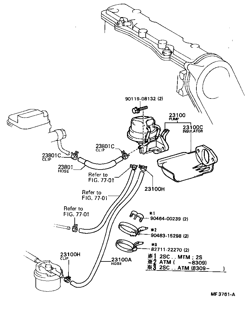 23100-79027 PUMP ASSY, FUEL product image