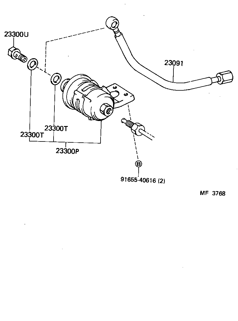 22271-42010 GASKET, THROTTLE BODY product image