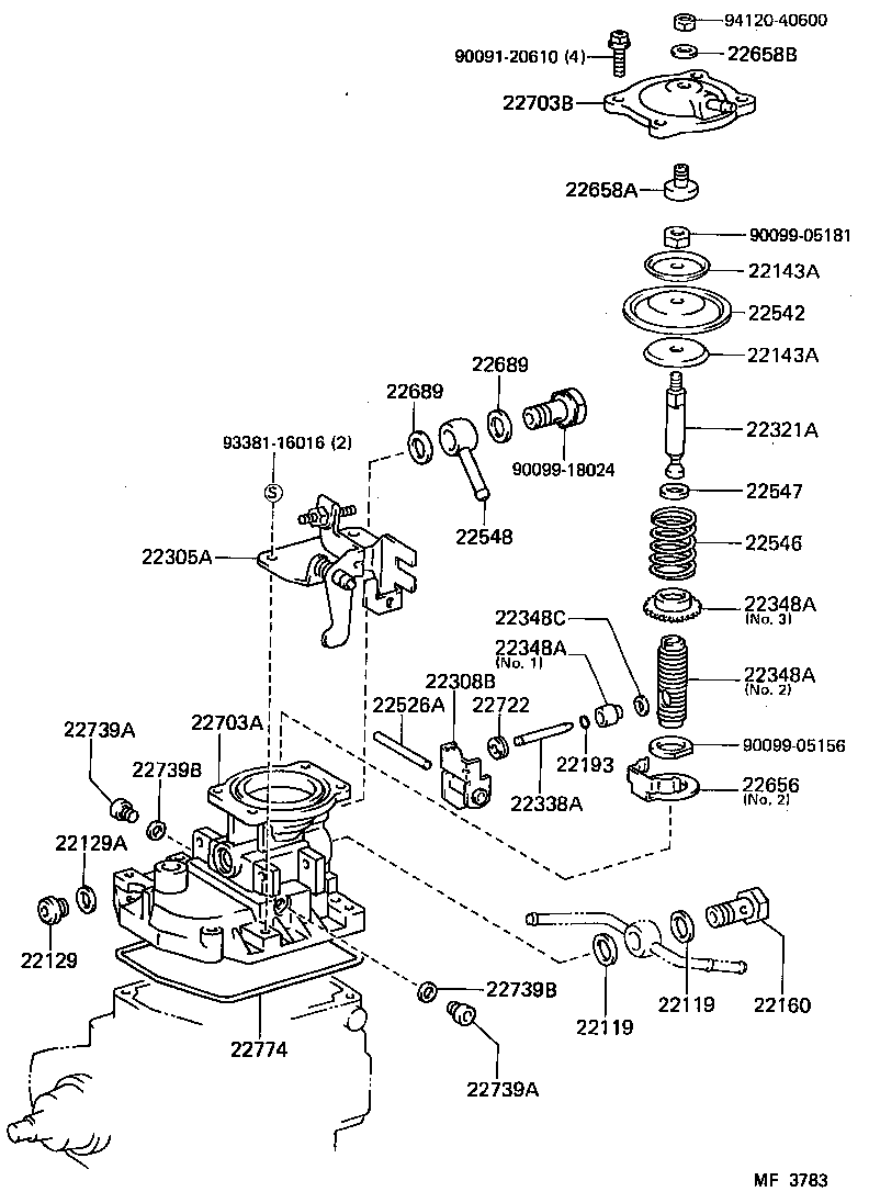 22101-54261 HOUSING SUB-ASSY, INJECTION PUMP product image