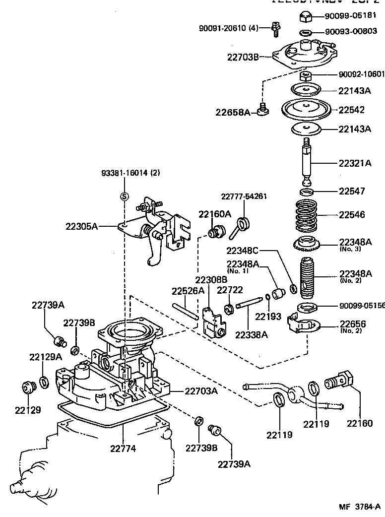 22101-54261 HOUSING SUB-ASSY, INJECTION PUMP product image