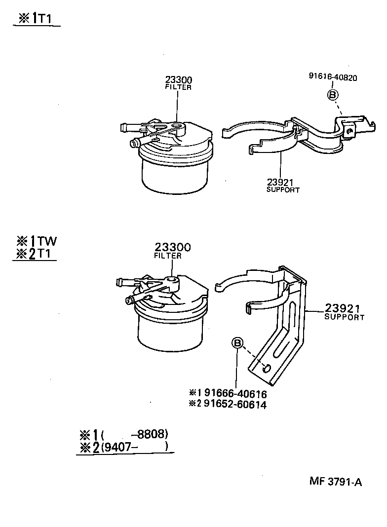 23921-35110 SUPPORT, FUEL FILTER product image