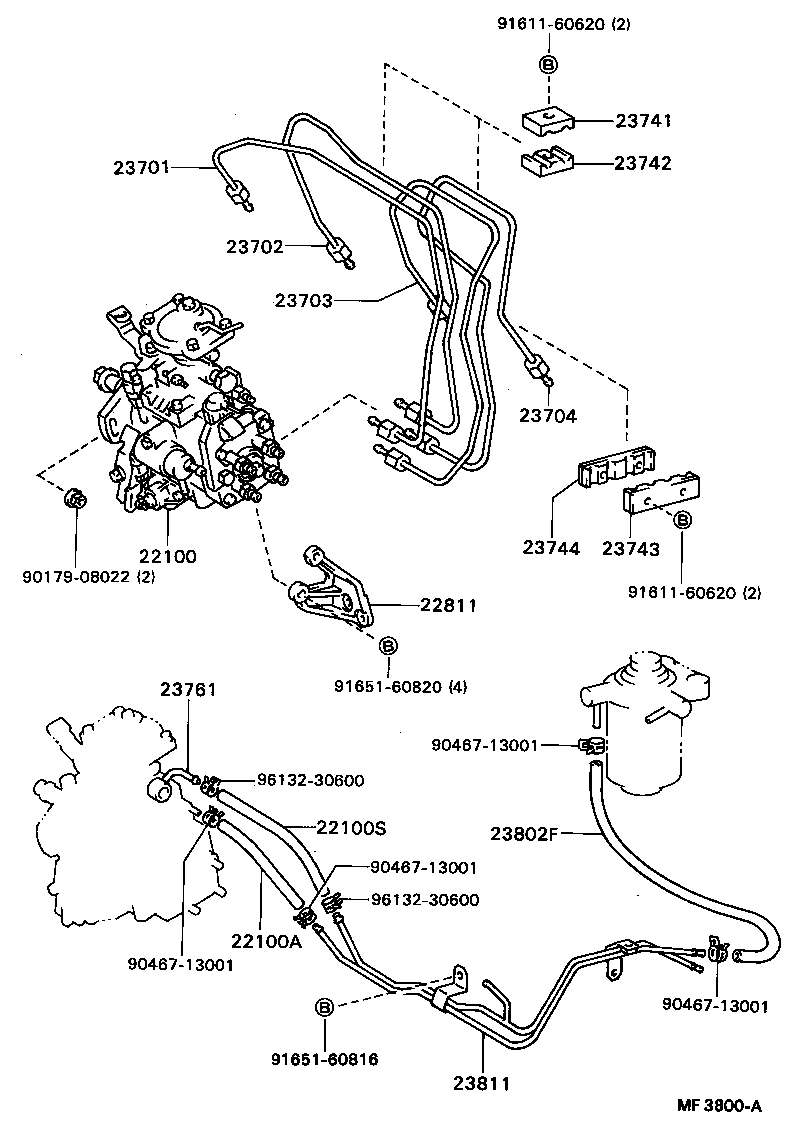 22100-55030 PUMP ASSY, INJECTION OR SUPPLY product image