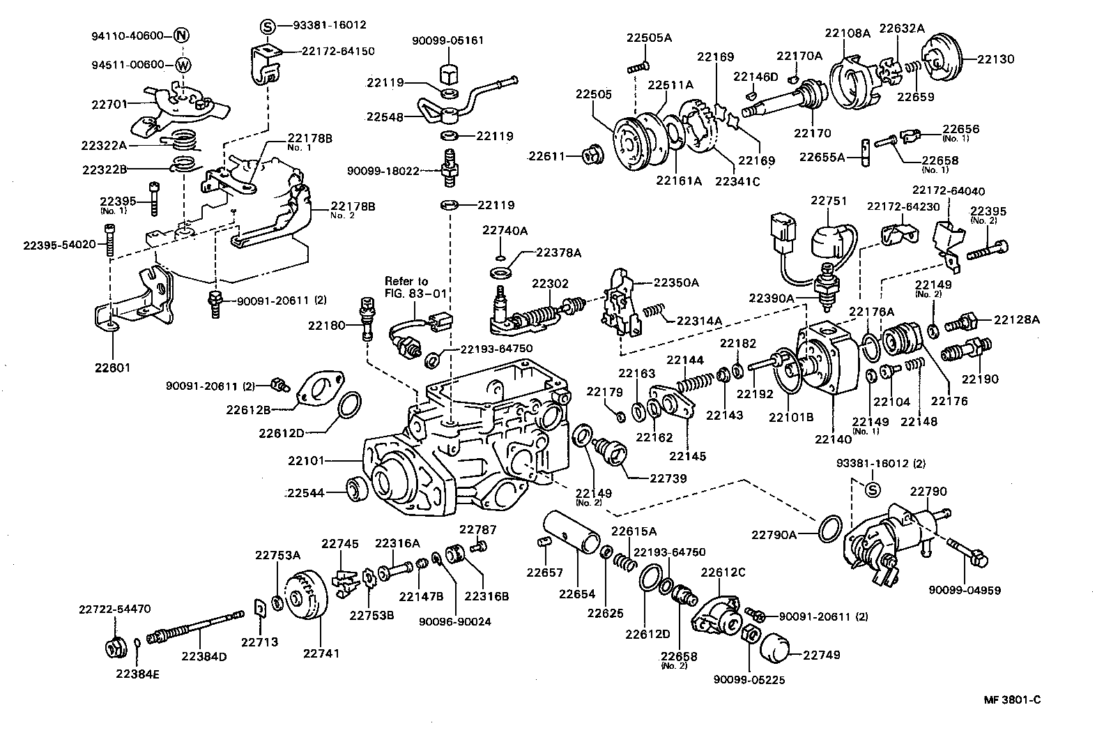 22178-55041 BRACKET(FOR INJECTION PUMP ASSY) product image
