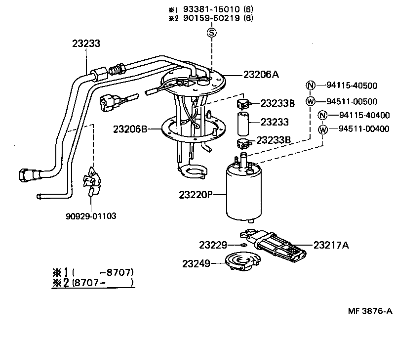 23209-11030 INJECTOR ASSY, FUEL product image