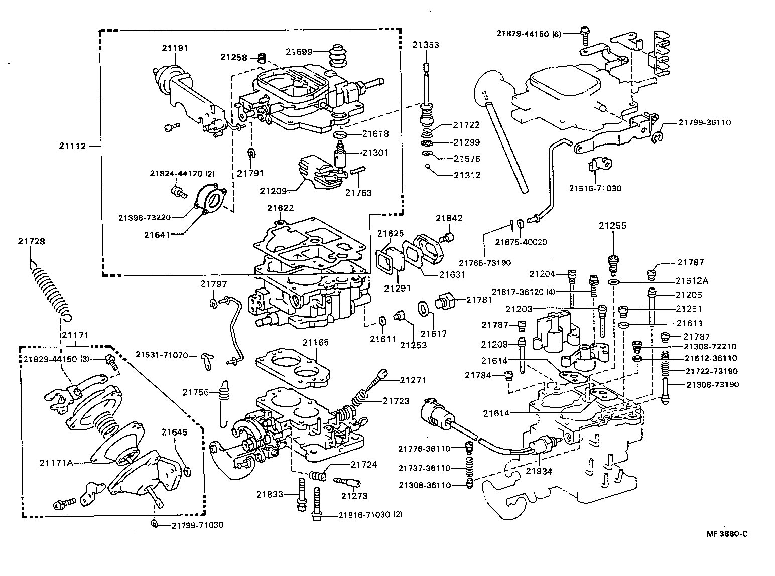 21272-34401 SCREW, THROTTLE ADJUSTING product image