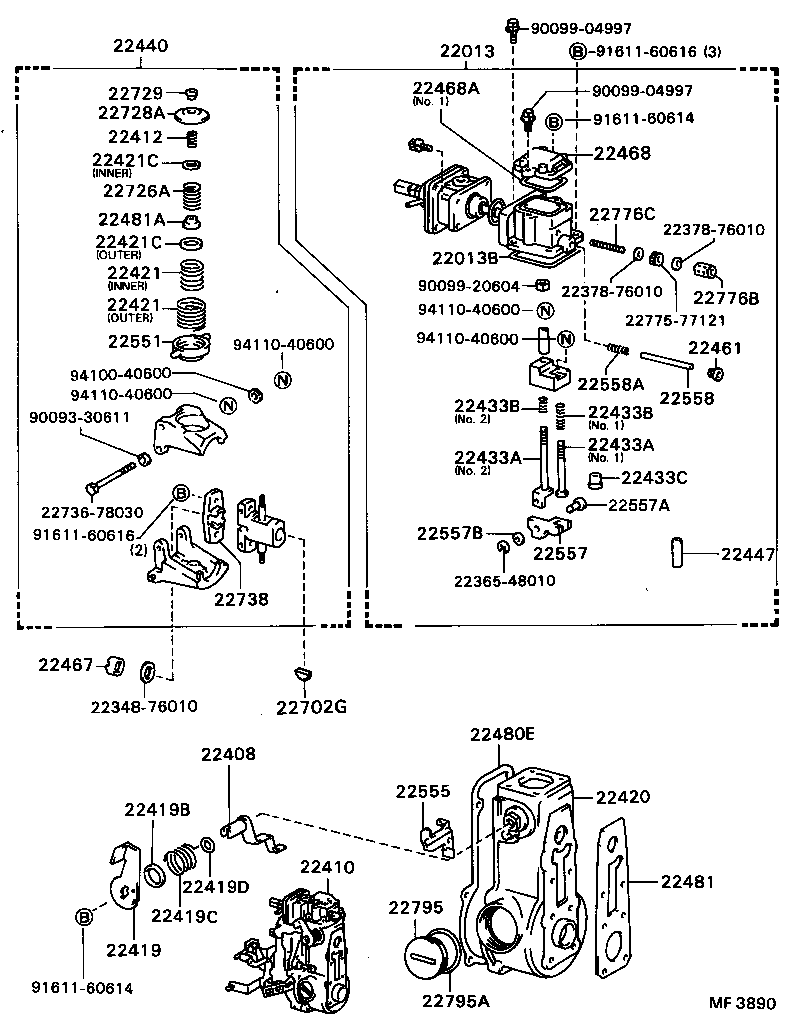 22410-58391 GOVERNOR ASSY, INJECTION PUMP MECHANICAL product image