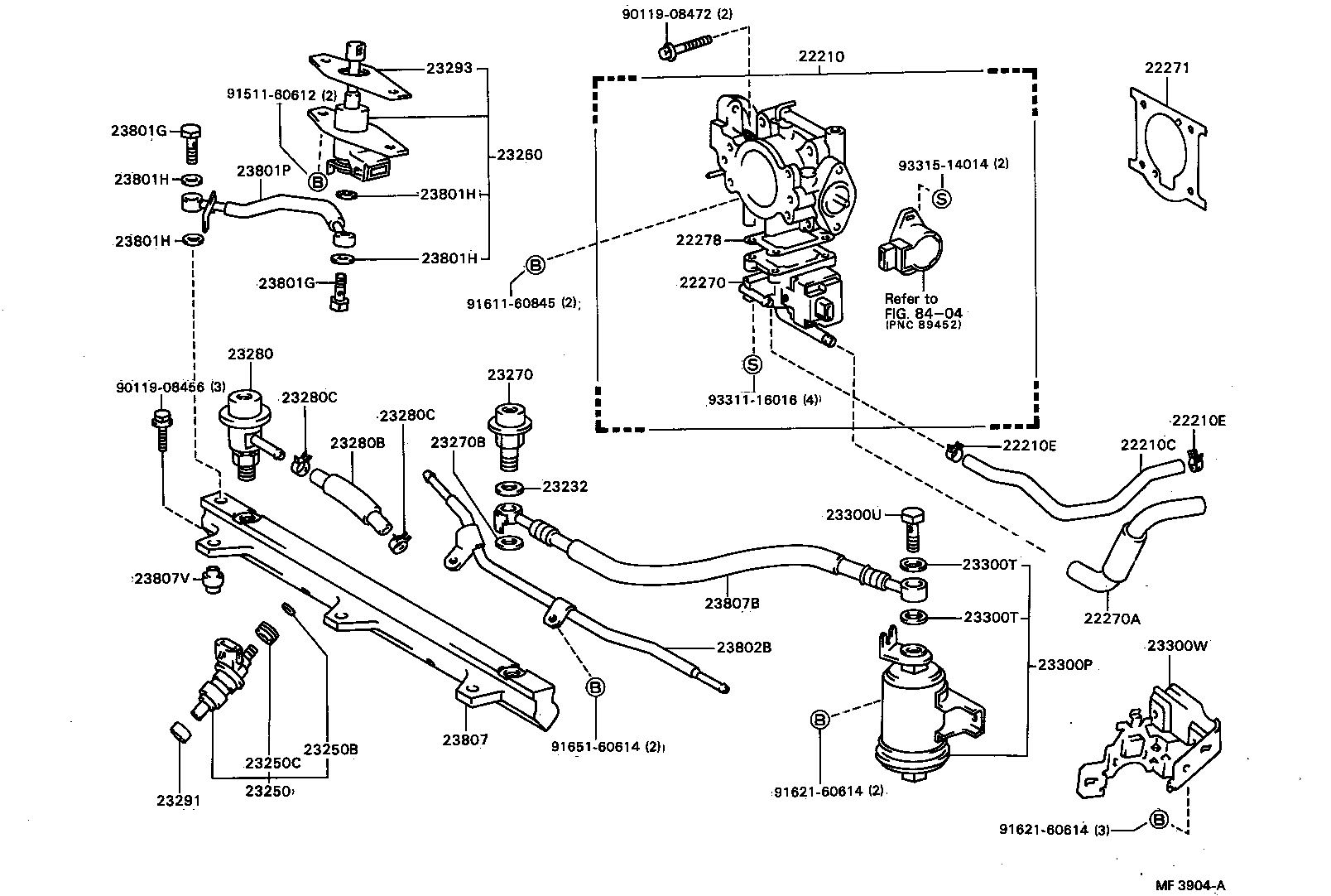 22210-74300 BODY ASSY, THROTTLE product image