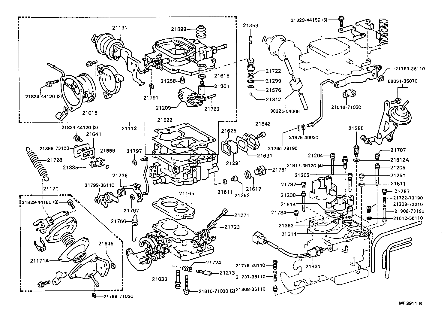 21272-71030 SCREW, THROTTLE ADJUSTING product image