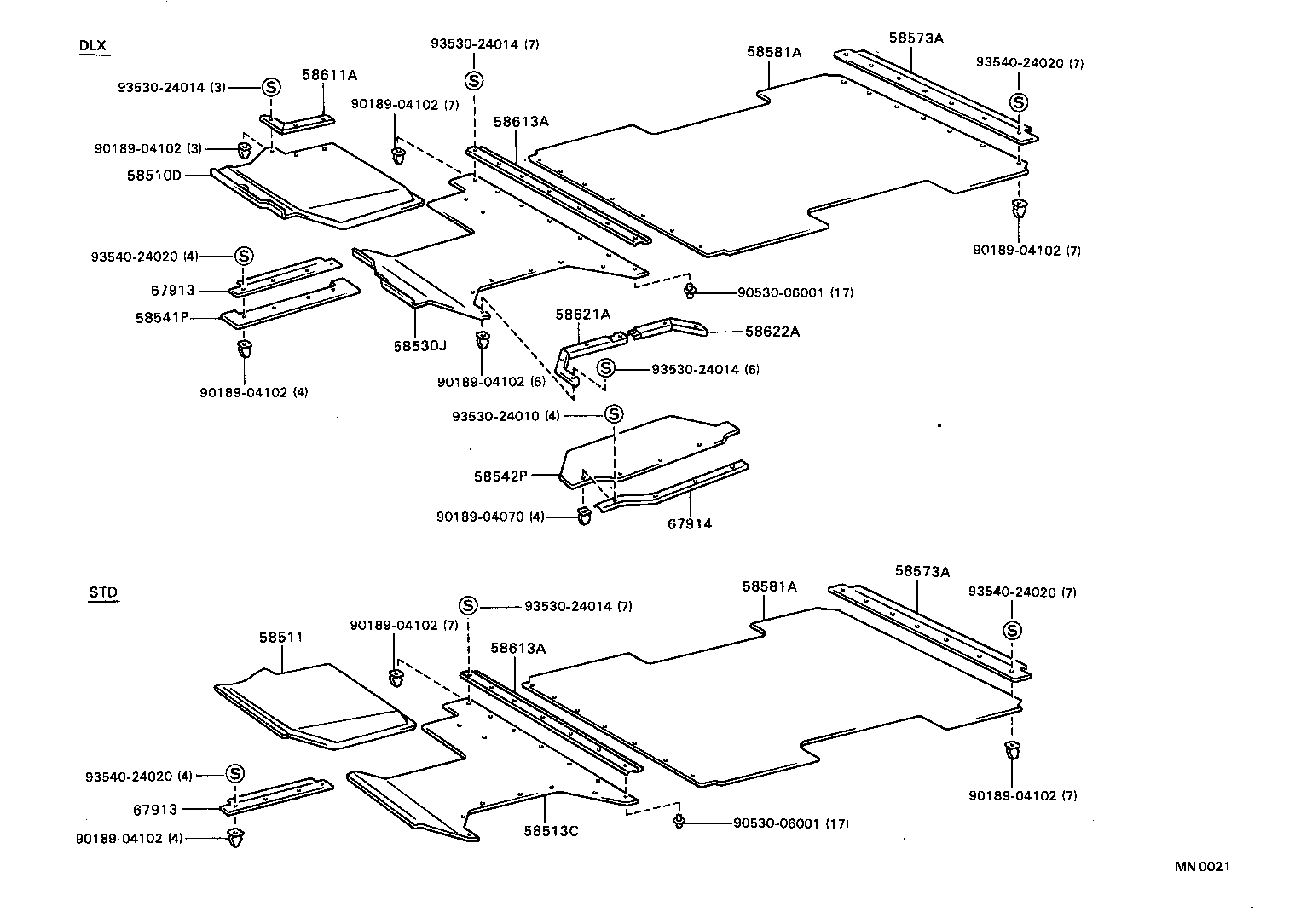 67913-90P80 PLATE, FRONT DOOR SCUFF, RH product image