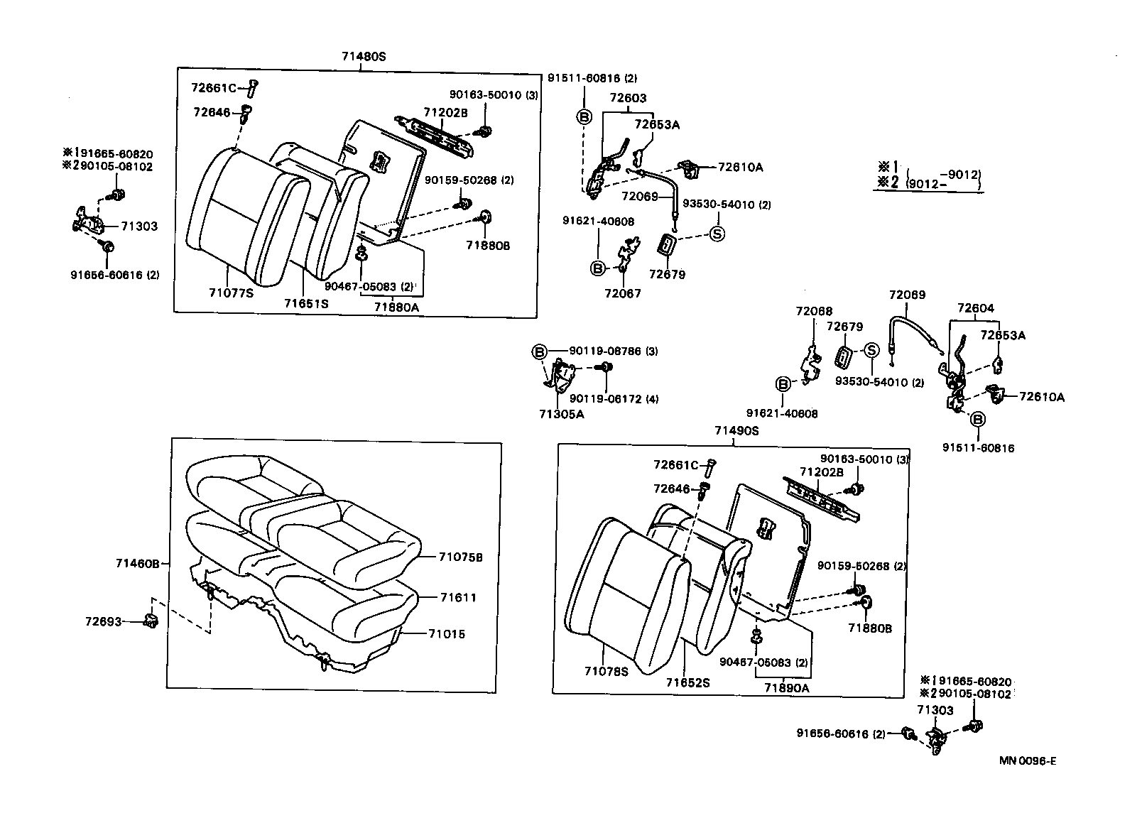 71077-2D780-03 COVER, REAR SEAT BACK (FOR BENCH TYPE) product image
