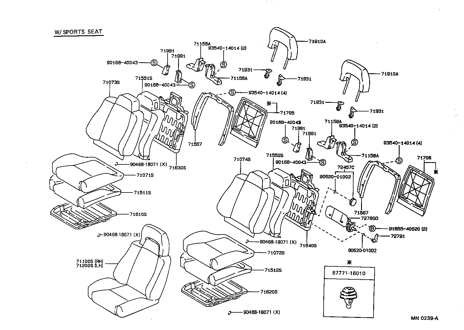 Thumbnail 2 for 71073-1H760-04