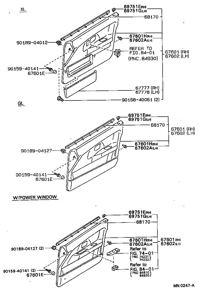67112-12470 PANEL, FRONT DOOR, OUTER LH product image