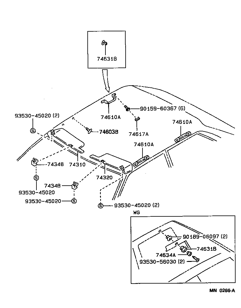 69285-95403-25 HANDLE, DOOR PULL product image