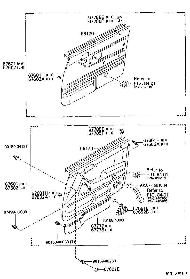 67112-30906 PANEL, FRONT DOOR, OUTER LH product image