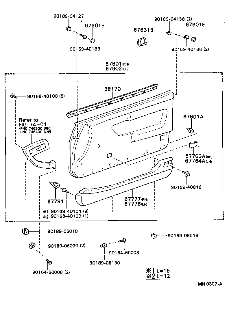 67780-20040-03 POCKET, FRONT DOOR TRIM, LH product image