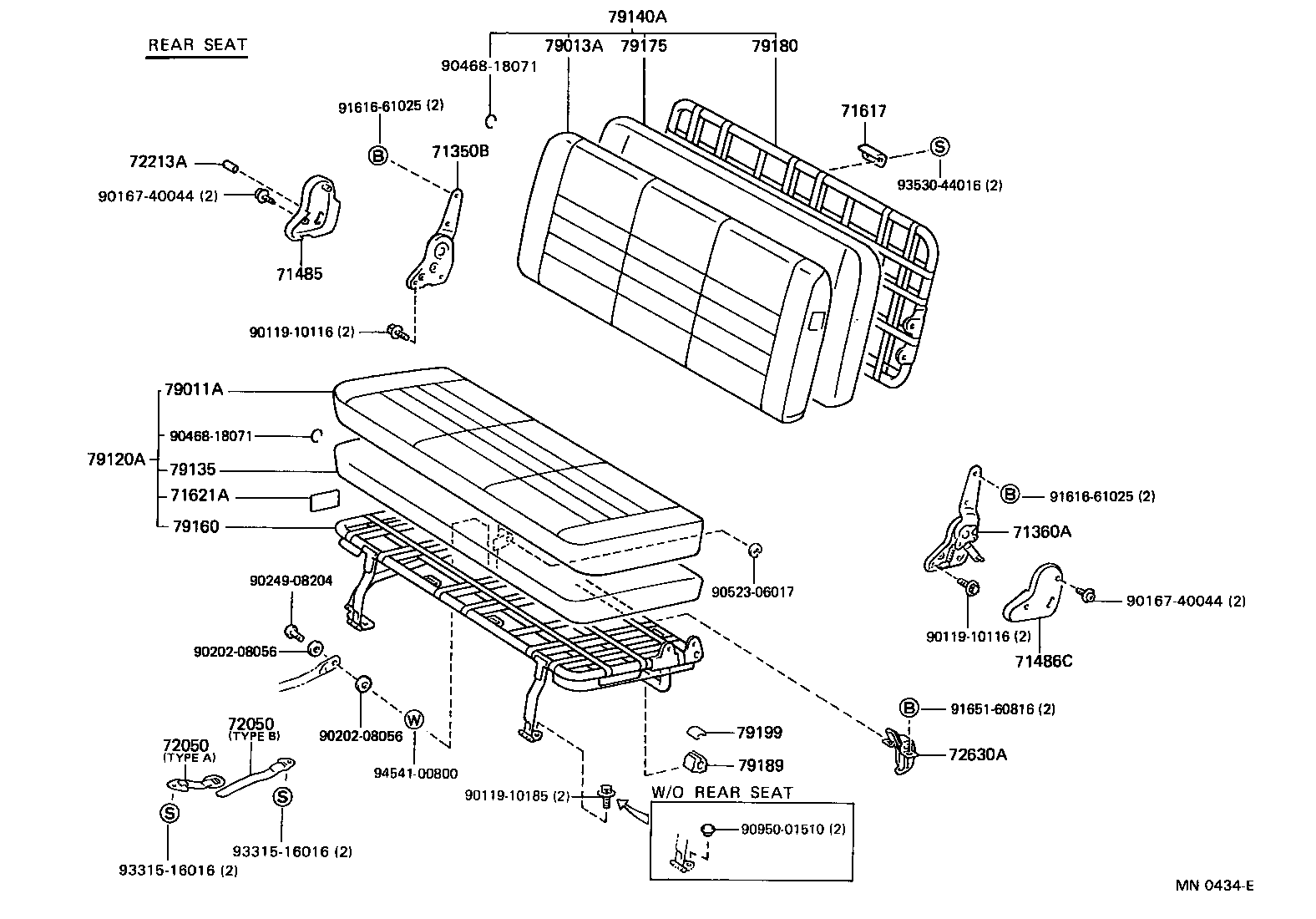 71012-95J18 FRAME SUB-ASSY, FRONT SEAT CUSHION, LH product image