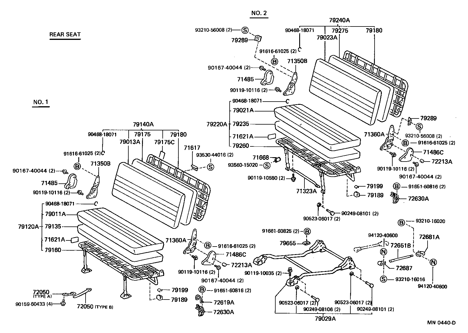 71012-95J18 FRAME SUB-ASSY, FRONT SEAT CUSHION, LH product image