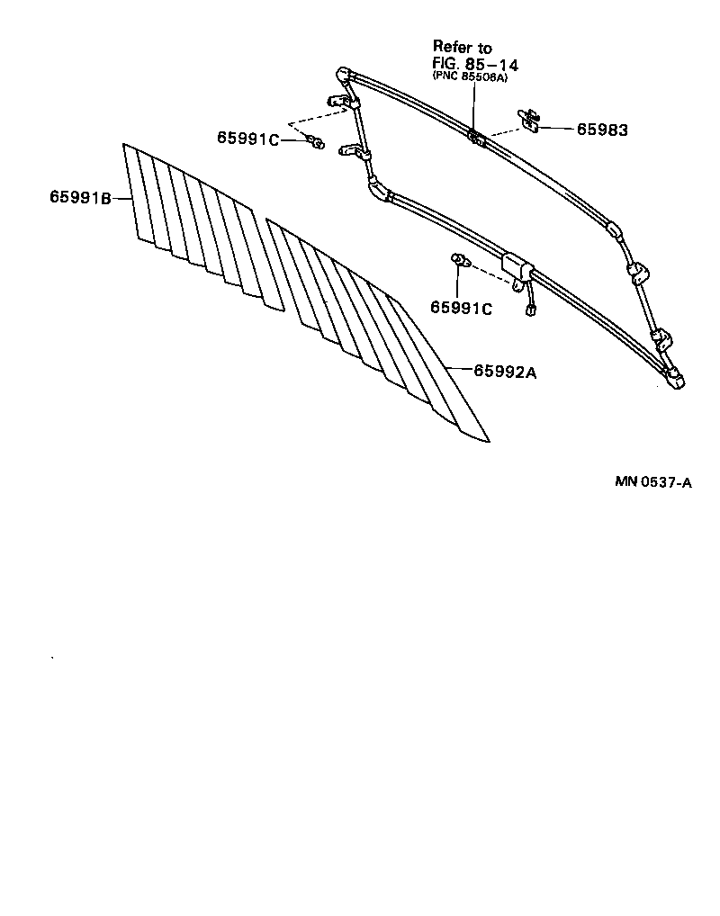 64273-91404 PAD, ROOM PARTITION, NO.1 product image
