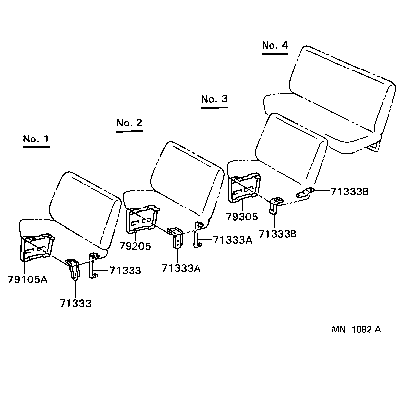 71012-95J18 FRAME SUB-ASSY, FRONT SEAT CUSHION, LH product image