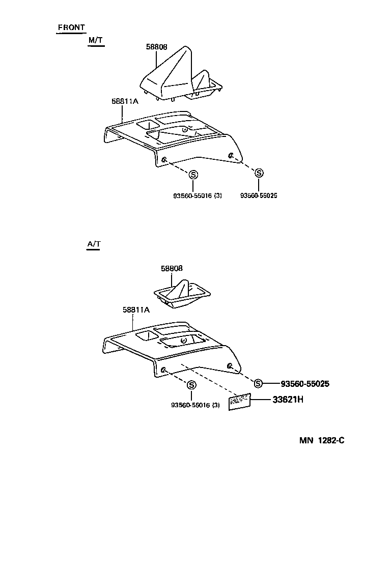 58808-60031 COVER SUB-ASSY, SHIFTING HOLE product image