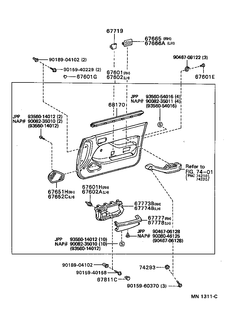Thumbnail 2 for 67112-06010