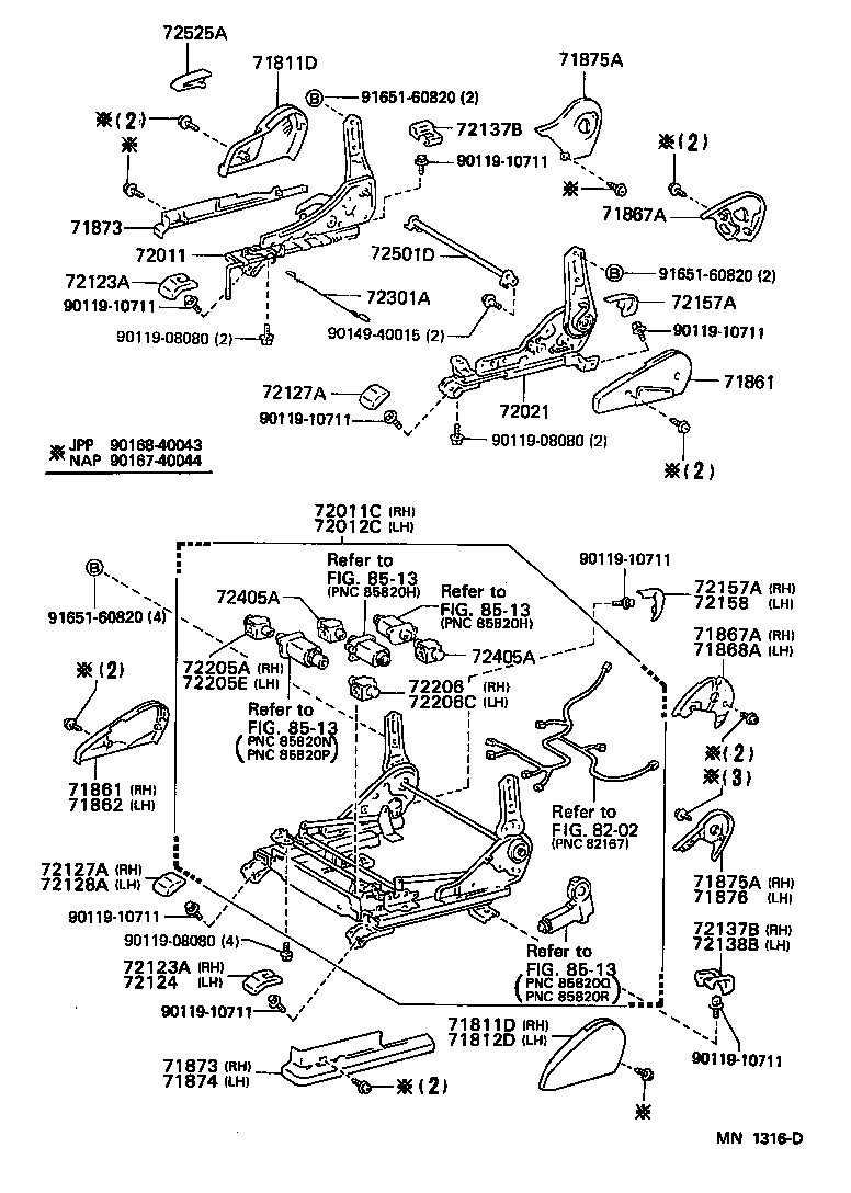 Thumbnail 3 for 71073-AA080-B2
