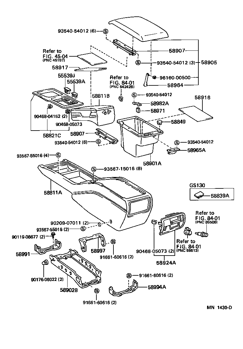 58916-30080 MAT, BOX BOTTOM product image