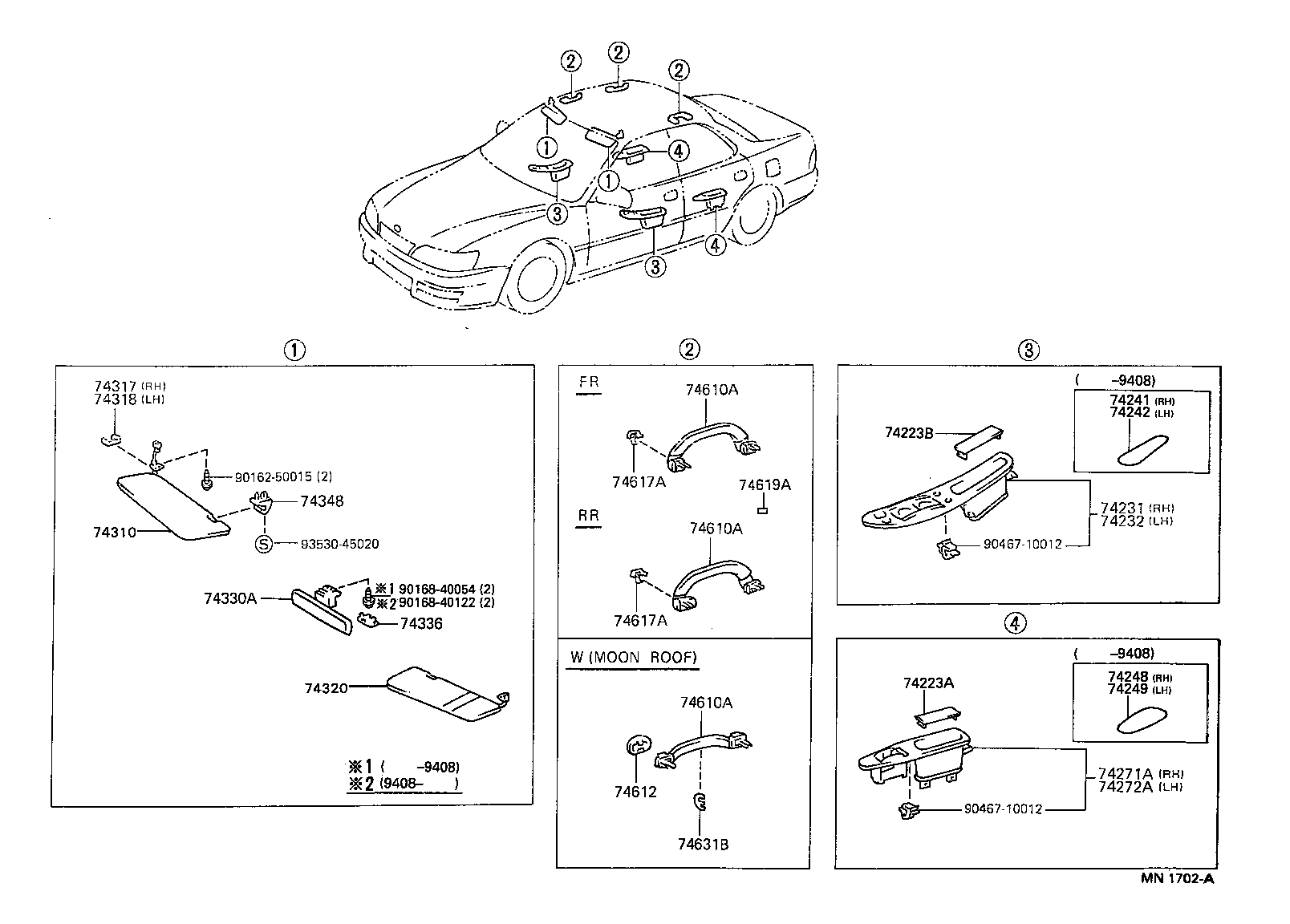 74348-33010-08 HOLDER, VISOR product image