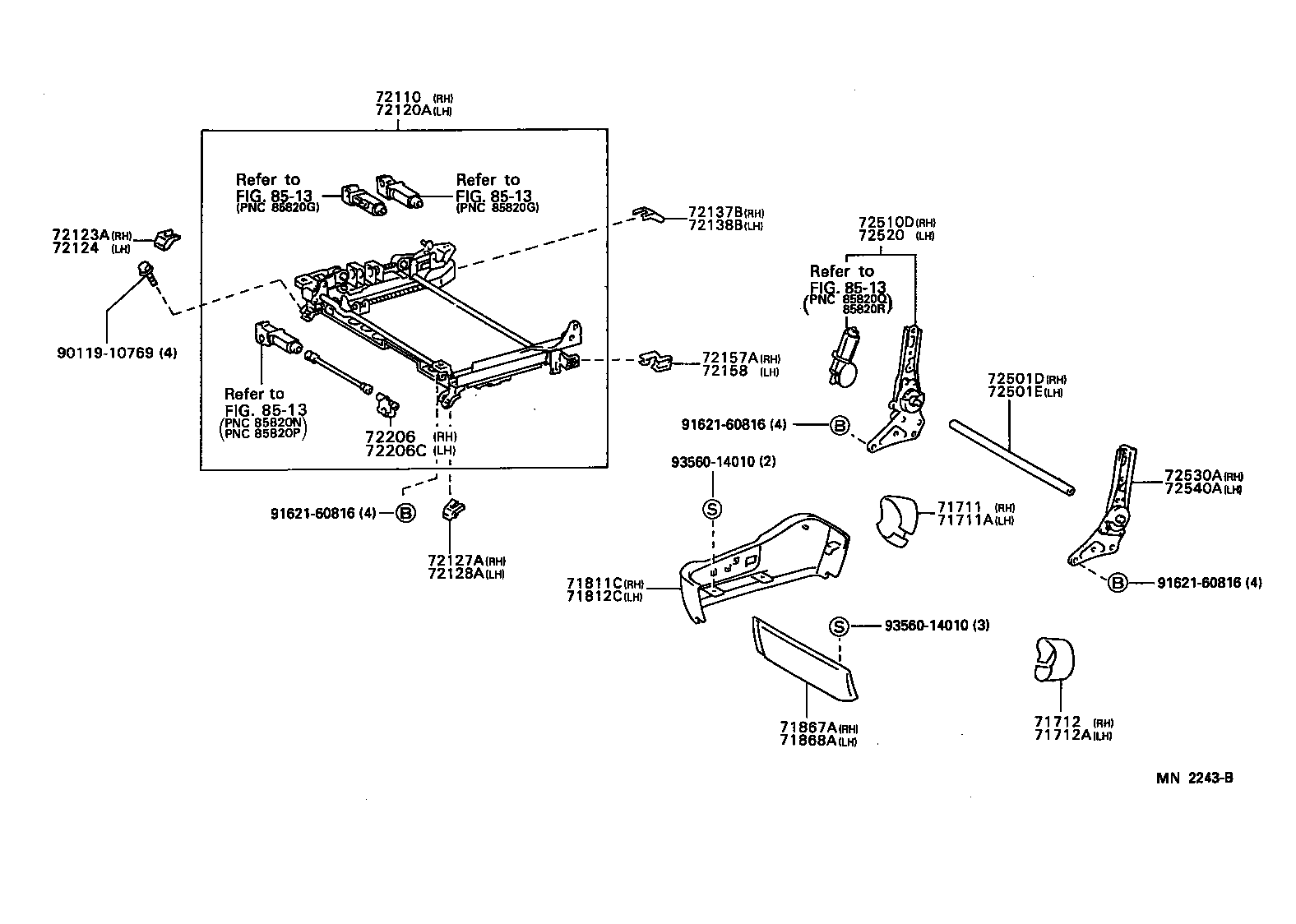 Thumbnail 2 for 71073-3F411-B0
